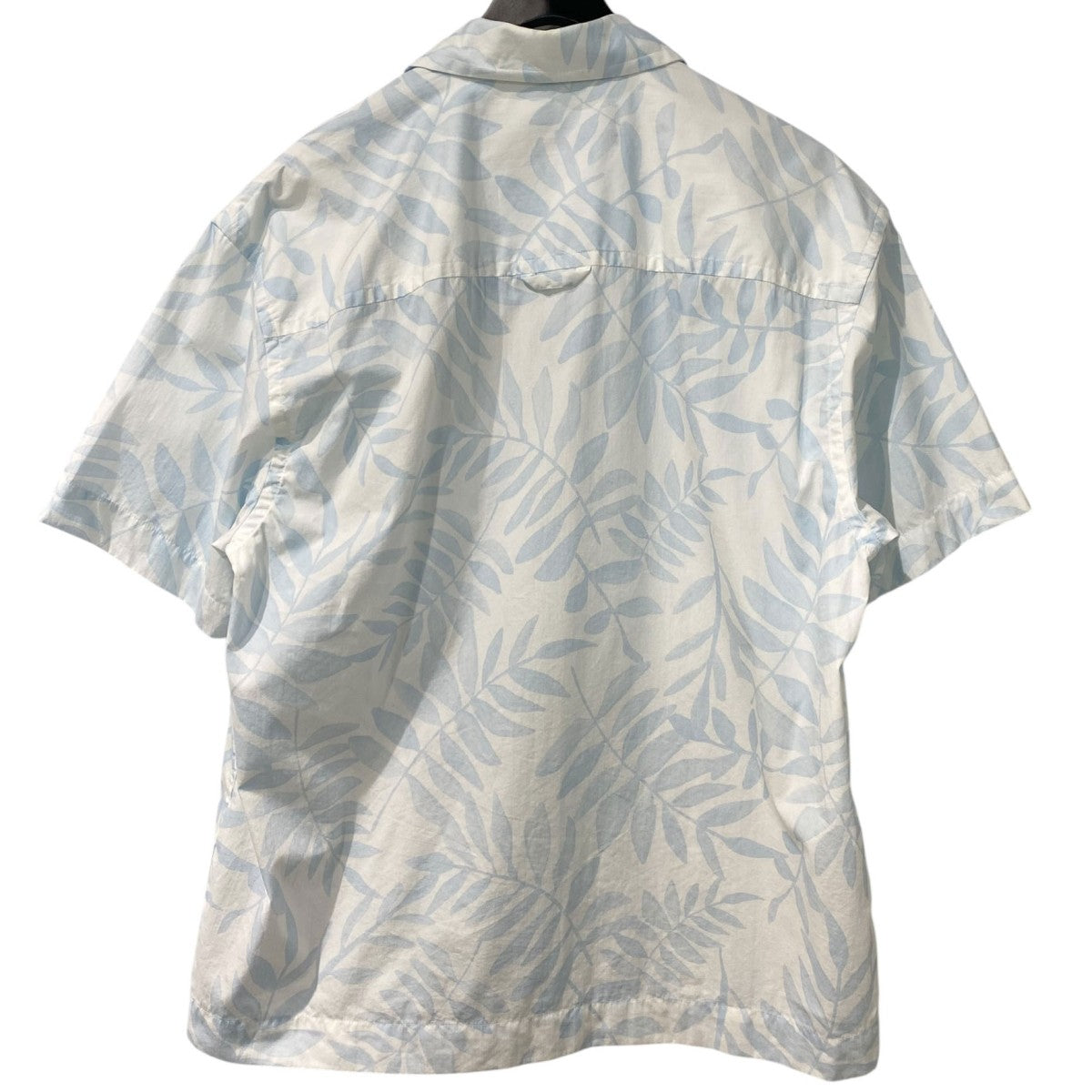 JACQUEMUS 21SSLa Chemise Jean Print Blue Leaves総柄半袖シャツ 古着・中古-3枚目のアイテム画像