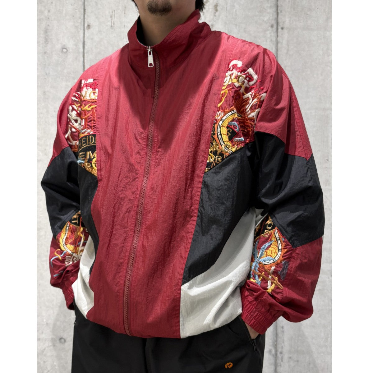 doublet 18SSBreak Up Embroidery Track Jacket刺繍トラックジャケット 古着・中古-2枚目のアイテム画像