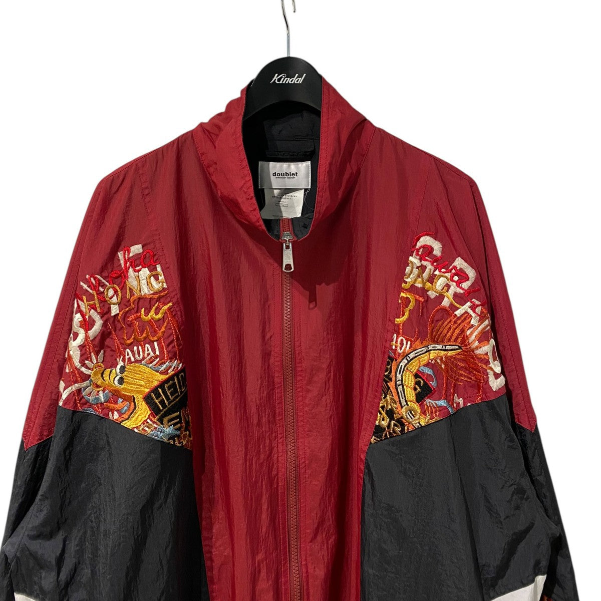 doublet 18SSBreak Up Embroidery Track Jacket刺繍トラックジャケット 古着・中古-4枚目のアイテム画像