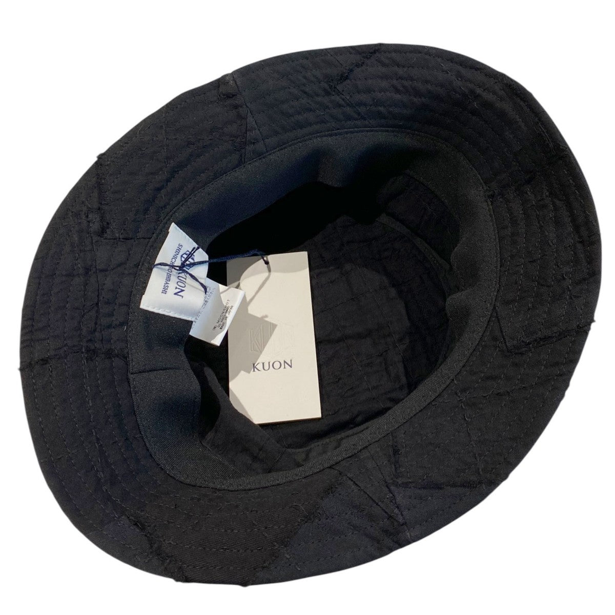 KUON Boro Bucket Hat襤褸ボロバケットハット帽子 古着・中古-4枚目のアイテム画像