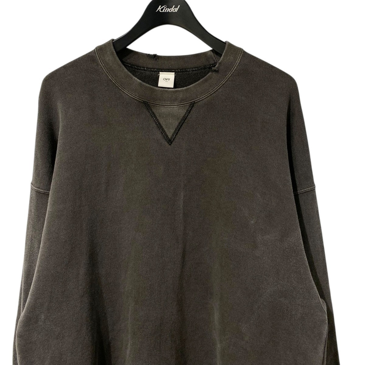 OVY(オヴィー) Pigment DamageProcessing Crew Neck Sweat USED