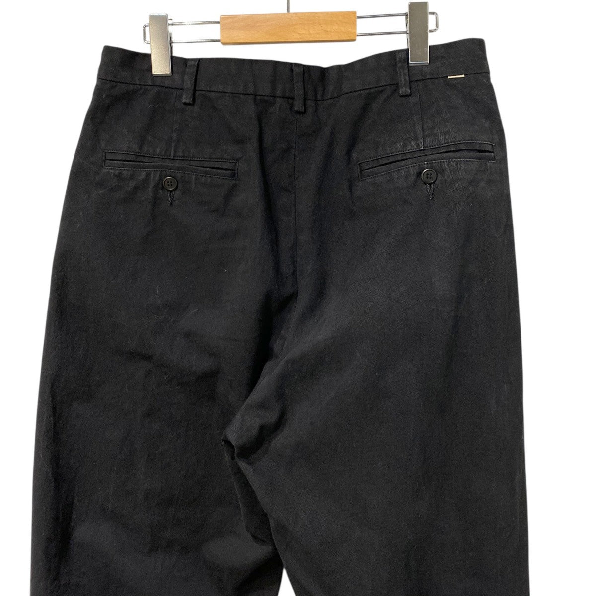 OVY One Tuck Wide Chino Pantsバイオウォッシュ加工ワイドチノパンツ 古着・中古-6枚目のアイテム画像