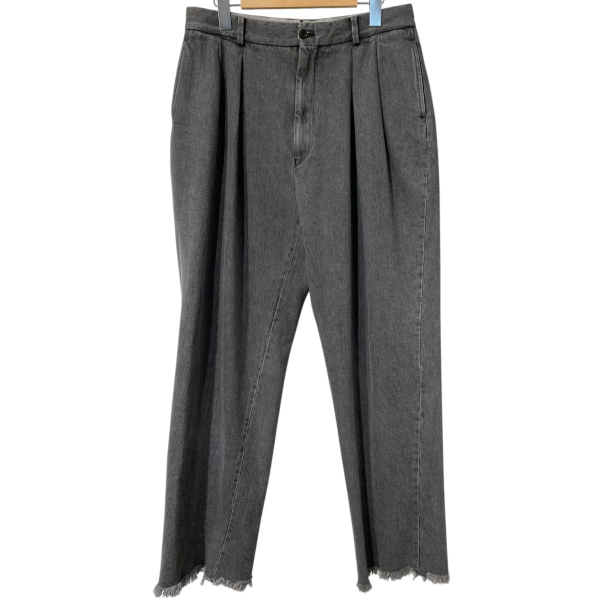 NEAT 25SS直営店限定American Seaisland Cotton Black Denim USED加工デニムパンツ 古着・中古-1枚目のアイテム画像