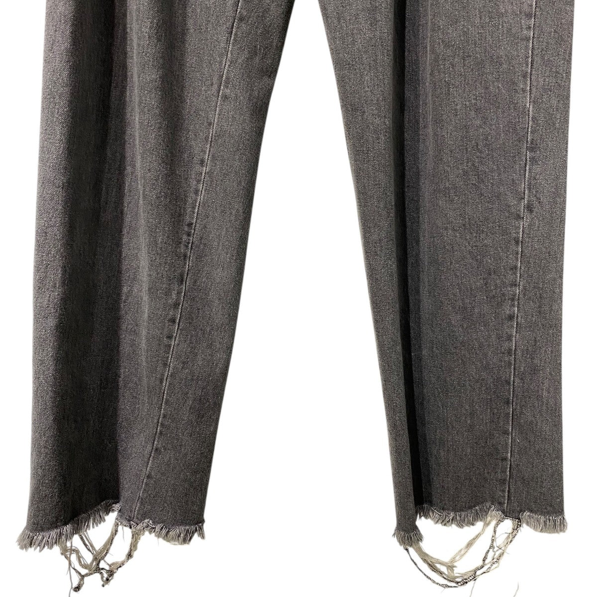 NEAT 25SS直営店限定American Seaisland Cotton Black Denim USED加工デニムパンツ 古着・中古-5枚目のアイテム画像