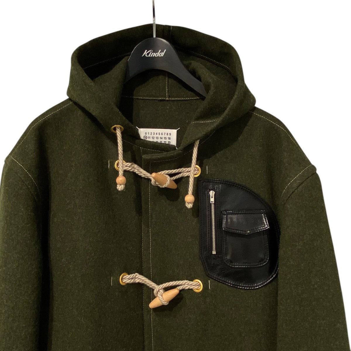 Maison Margiela10(メゾンマルジェラ10) 21AWフェイクレザー切替