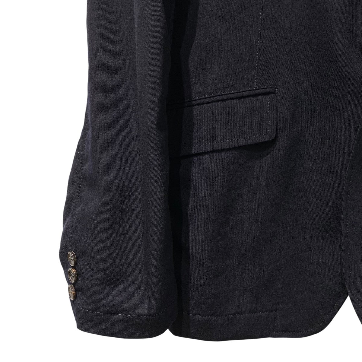 COMME des GARCONS HOMME 18AWWool Gaba 2B JacketウールギャバジンジャケットHB-J101 古着・中古-6枚目のアイテム画像