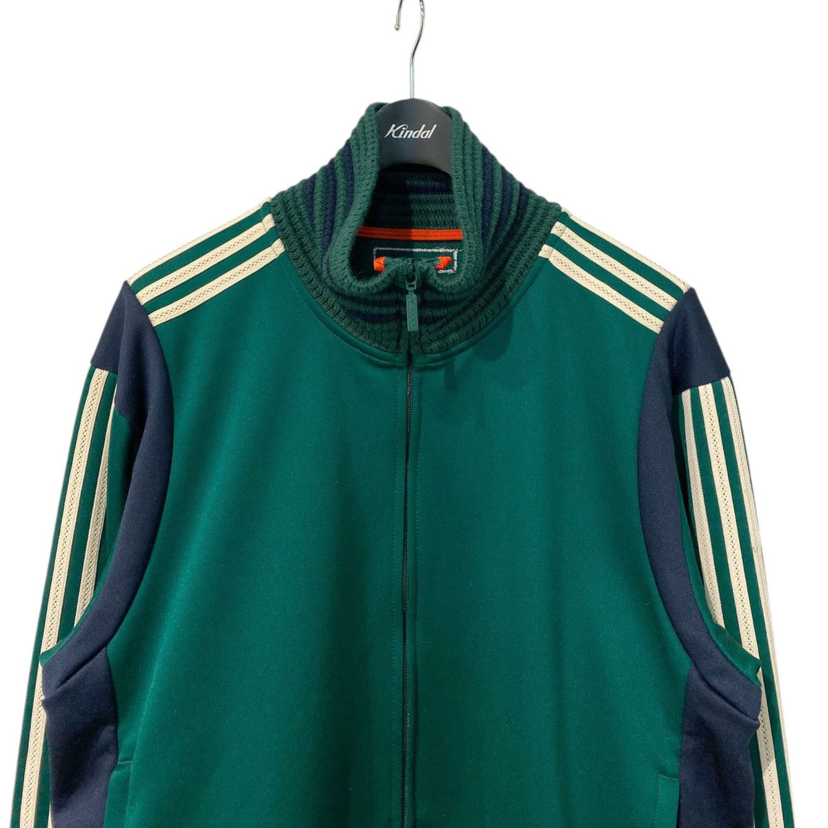WALES BONNER×adidas 20AWTrack Jacketニット切替トラックジャケットGL5184 古着・中古-4枚目のアイテム画像