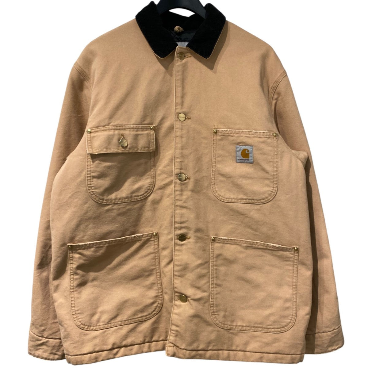 CARHARTT WIP OG CHORE COAT ウォッシュVINTAGEヴィンテージ加工チョアコートI027357 古着・中古-1枚目のアイテム画像