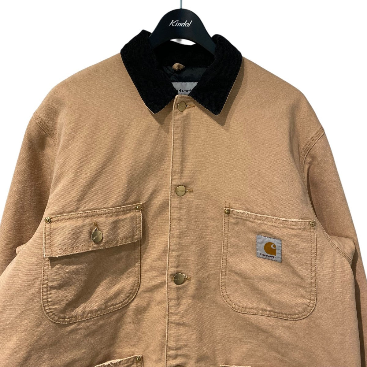 CARHARTT WIP OG CHORE COAT ウォッシュVINTAGEヴィンテージ加工チョアコートI027357 古着・中古-4枚目のアイテム画像