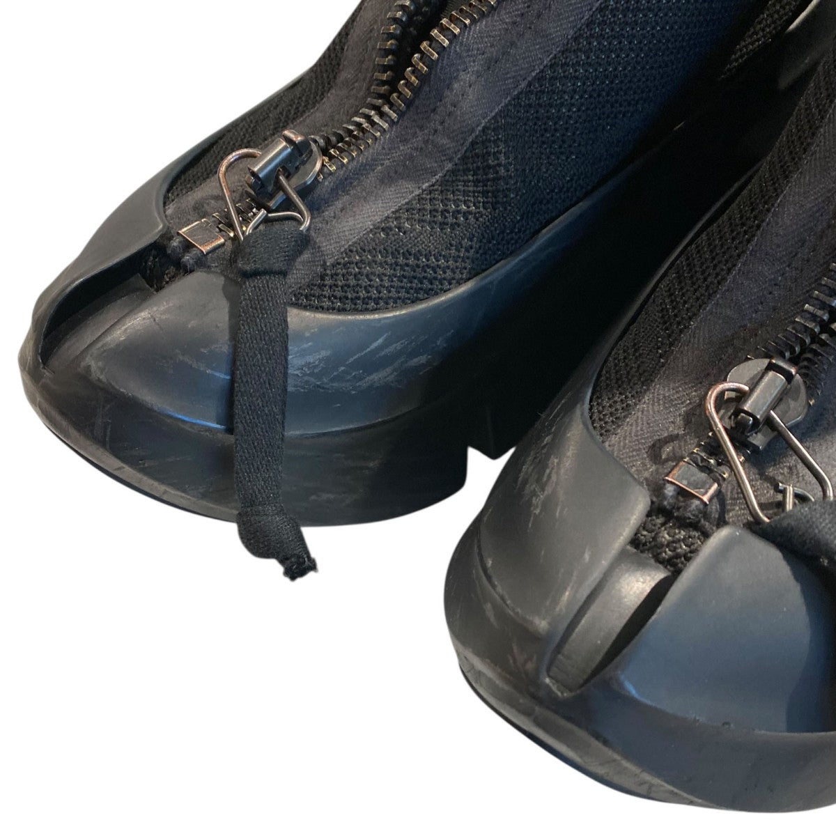 UNDERCOVER×grounds ORCA Front Zip BootsボリュームソールZIPブーツ靴 古着・中古-9枚目のアイテム画像