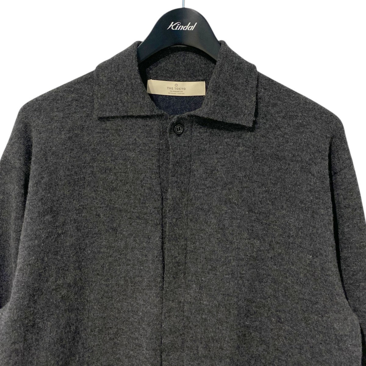 THE TOKYO Ensemble Woolen Knit Cardiganニットカーディガン 古着・中古-4枚目のアイテム画像