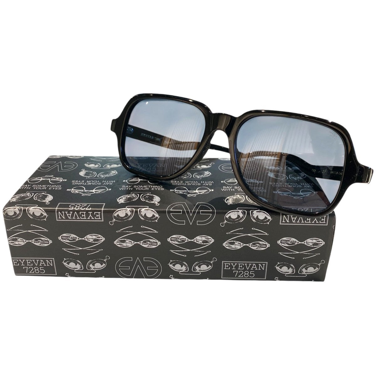 EYEVAN7285 MODEL 796 サングラスメガネ眼鏡 古着・中古-1枚目のアイテム画像