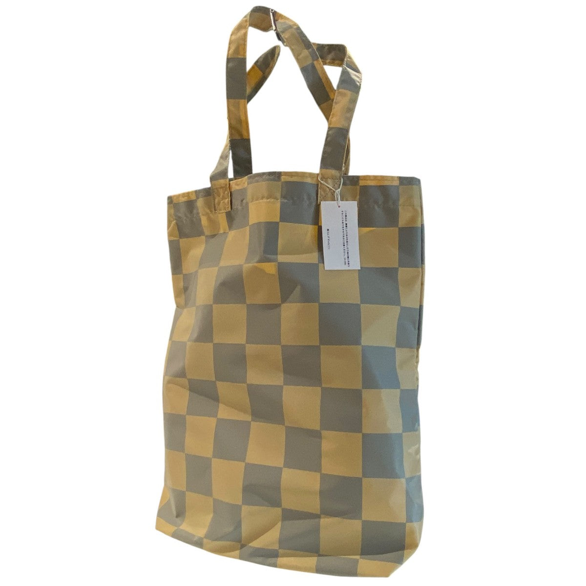 Nylon Tote Bagチェッカーナイロントートバッグ