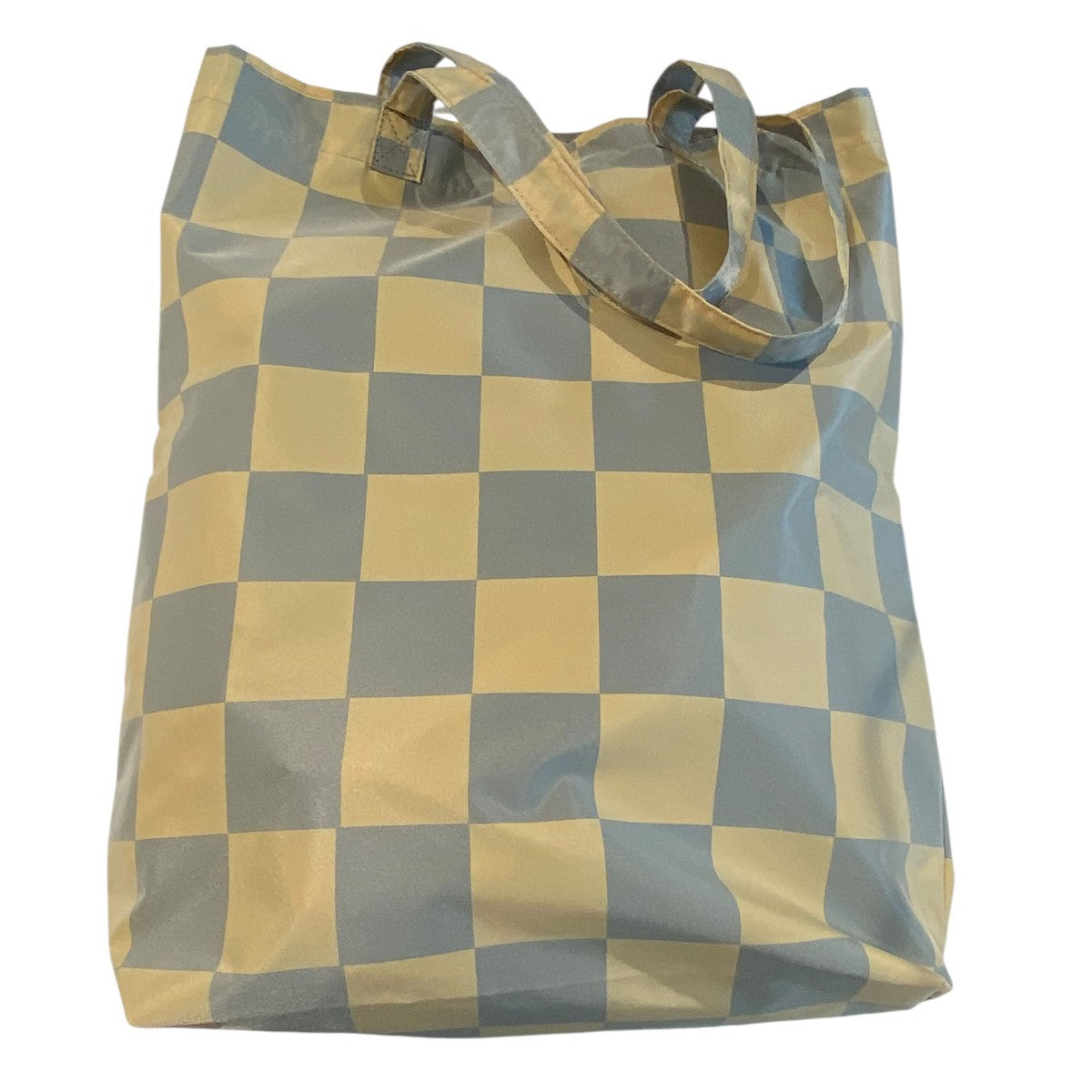 Nylon Tote Bagチェッカーナイロントートバッグ