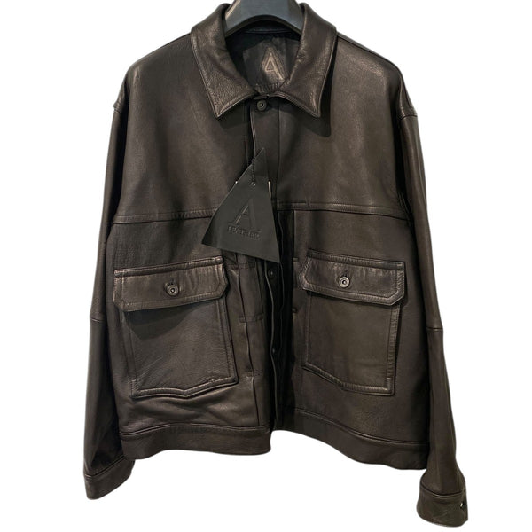 A LEATHER×Adam et Rope 25AW限定20着Cervus Nippon Trucker Jacket