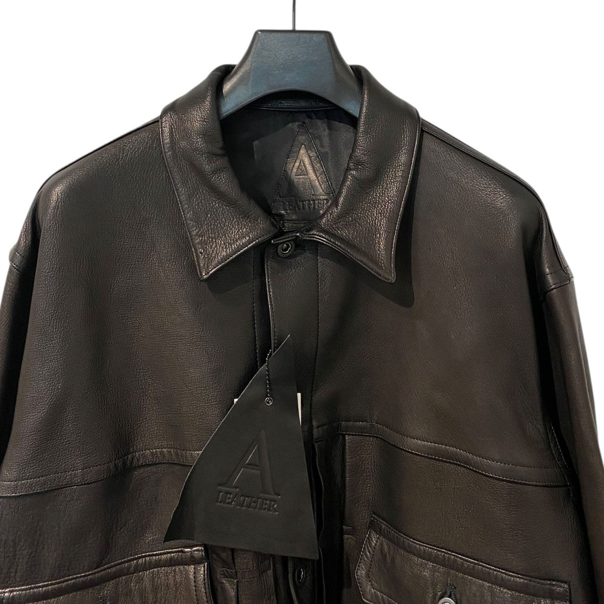 A LEATHER×Adam et Rope 25AW限定20着Cervus Nippon Trucker Jacket