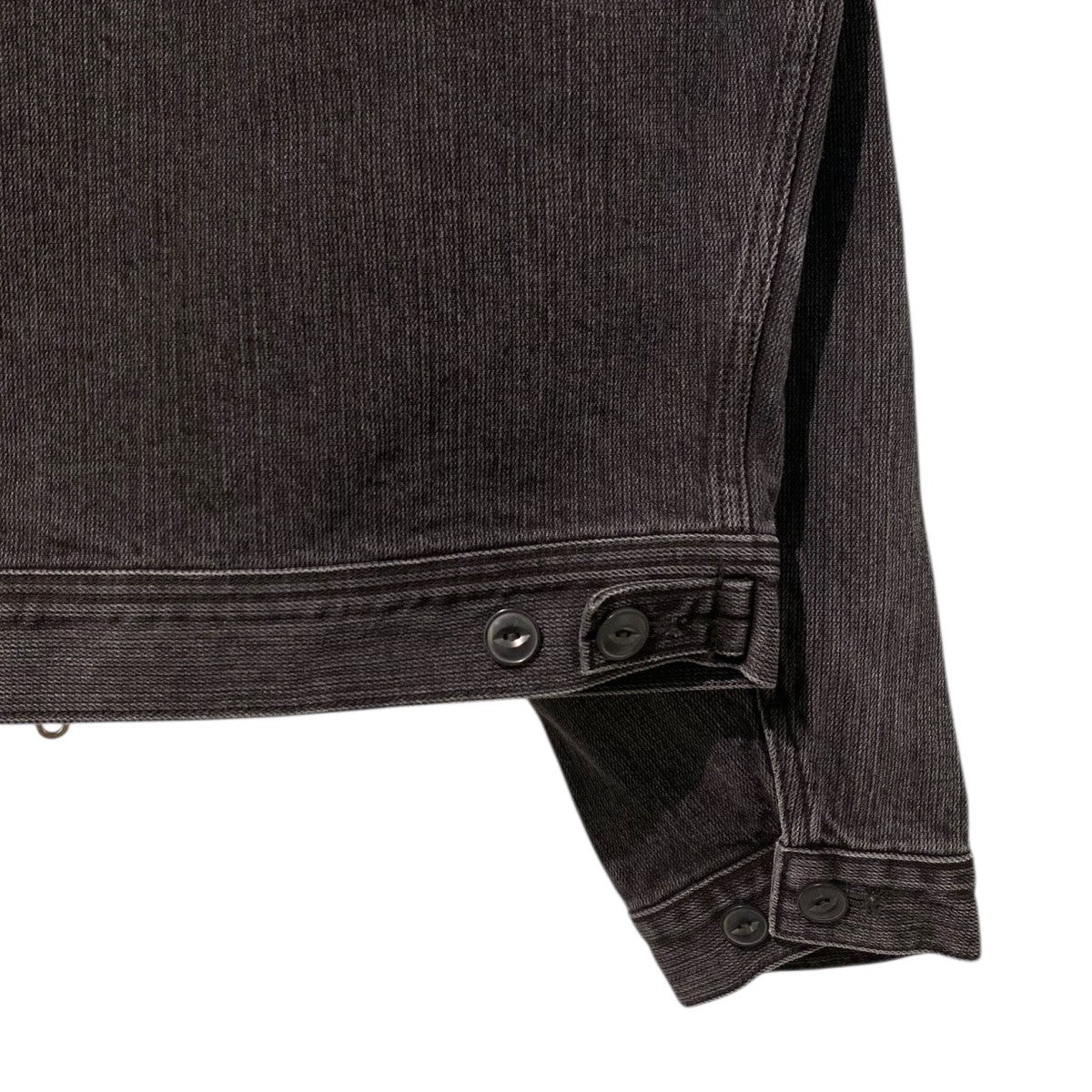Tonywack 26SSCORD TWILL DENIM ZIPPERED JACKETショートZIPデニムジャケットブルゾン 古着・中古-7枚目のアイテム画像
