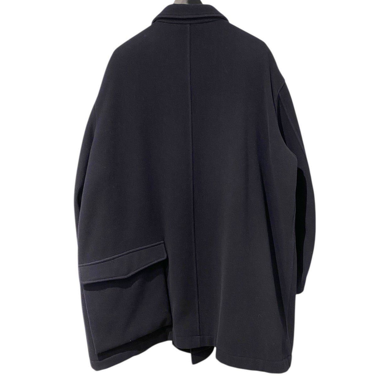 Y’S for men 1990sオーバーサイズウールメルトンコートMJ-J19-120 古着・中古-4枚目のアイテム画像