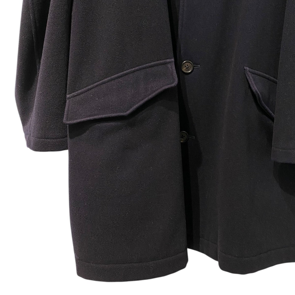 Y’S for men 1990sオーバーサイズウールメルトンコートMJ-J19-120 古着・中古-6枚目のアイテム画像