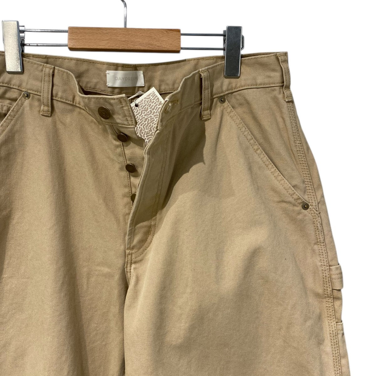 DAYDREAM 26SSDock Work Pants Vintageヴィンテージ加工ダックワークワイドパンツ 古着・中古-5枚目のアイテム画像