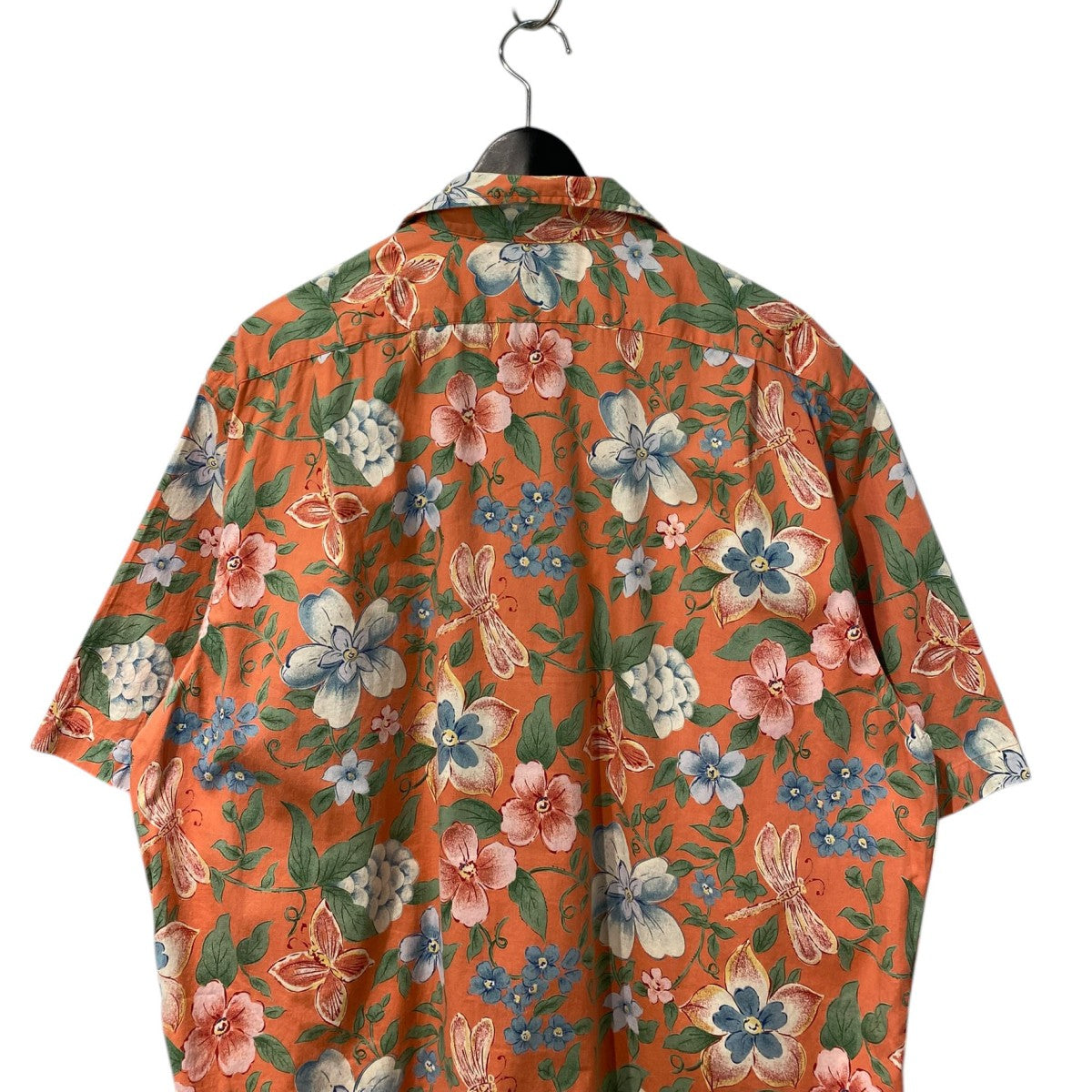POLO RALPH LAUREN 90'sCLAYTON Cotton Aloha Shirt Flowerオーバーサイズフラワーアロハシャツ 古着・中古-5枚目のアイテム画像
