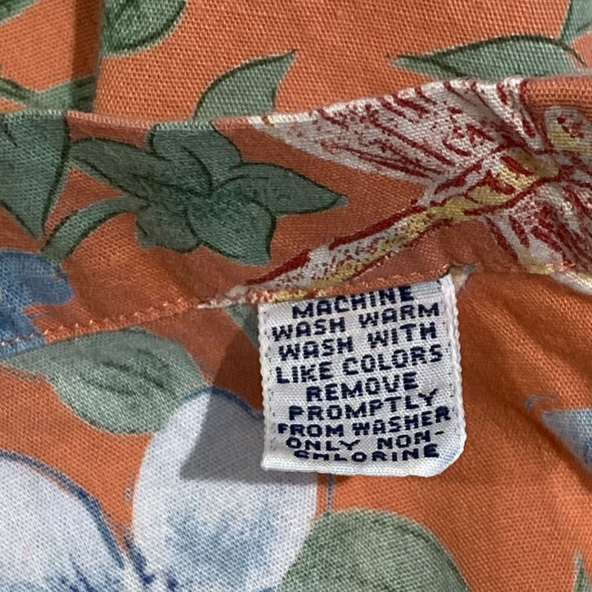 POLO RALPH LAUREN 90'sCLAYTON Cotton Aloha Shirt Flowerオーバーサイズフラワーアロハシャツ 古着・中古-8枚目のアイテム画像