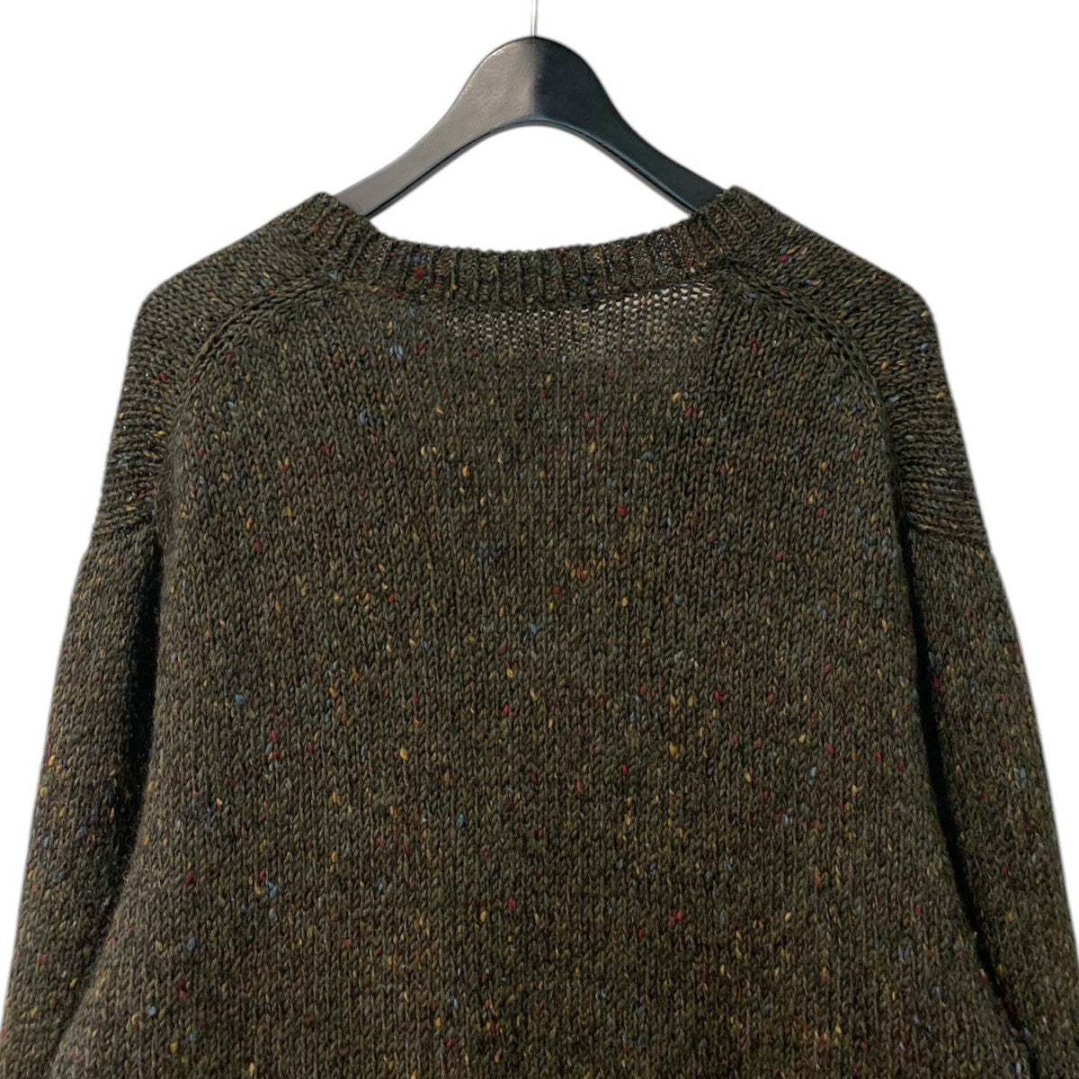 COMME des GARCONS HOMME 90's田中オムAD1997ドネガルウールカーディガン 古着・中古-6枚目のアイテム画像