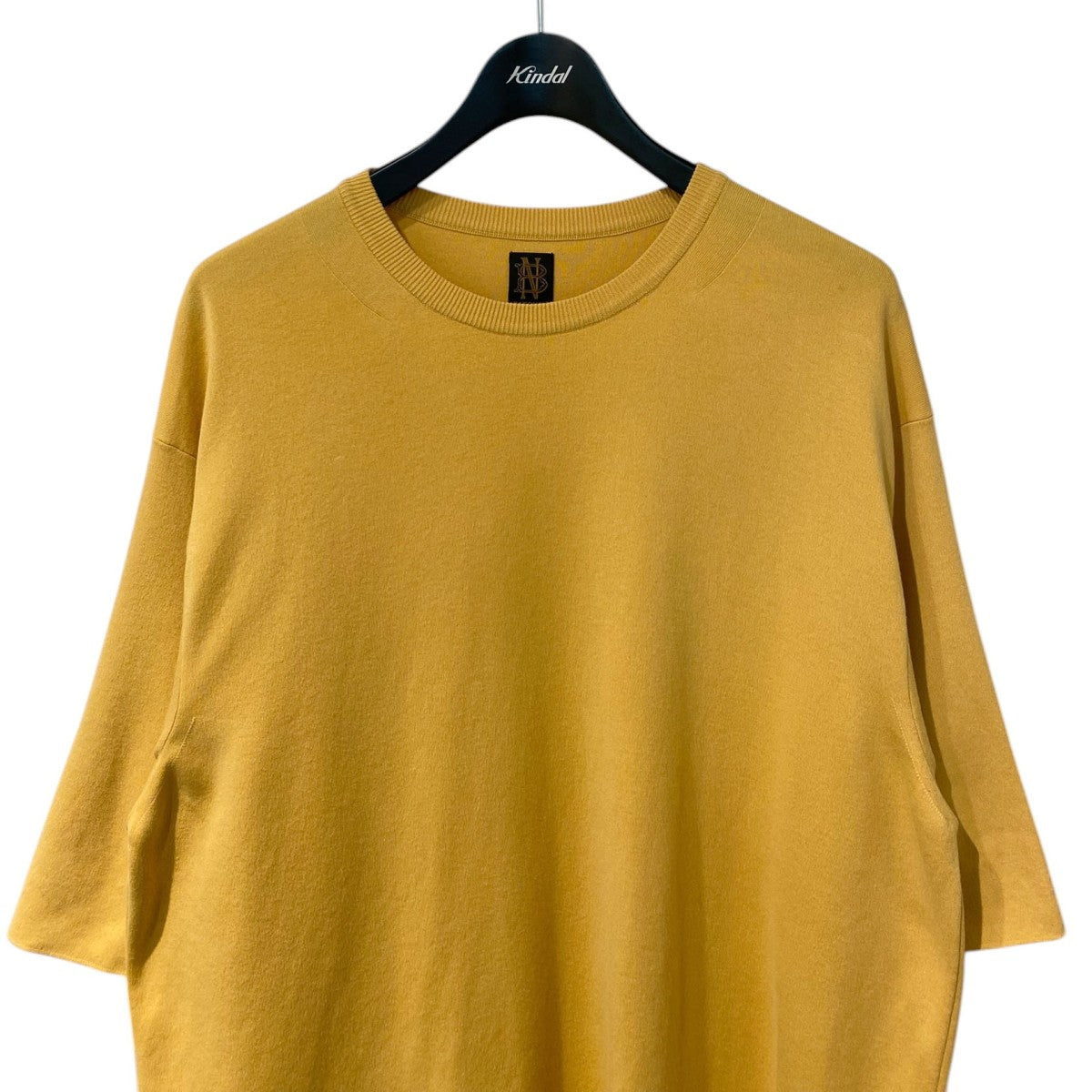 BATONER 32G Smooth T-shirtコットンニットTシャツ 古着・中古-3枚目のアイテム画像
