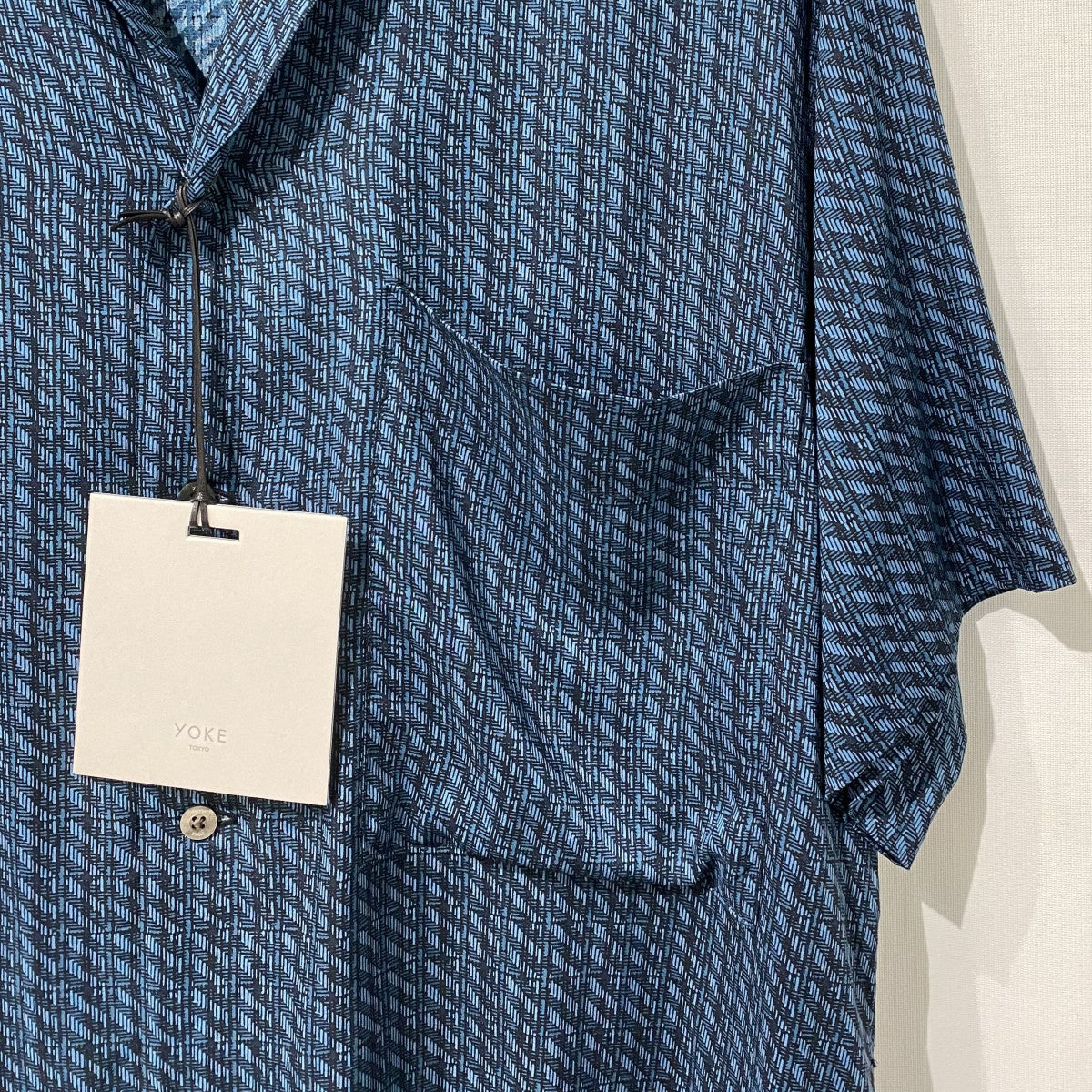 YOKE 26SSVintage Pattern Printed Open Collar Shirtヴィンテージパターンプリントオープンカラーレーヨンシャツ 古着・中古-5枚目のアイテム画像