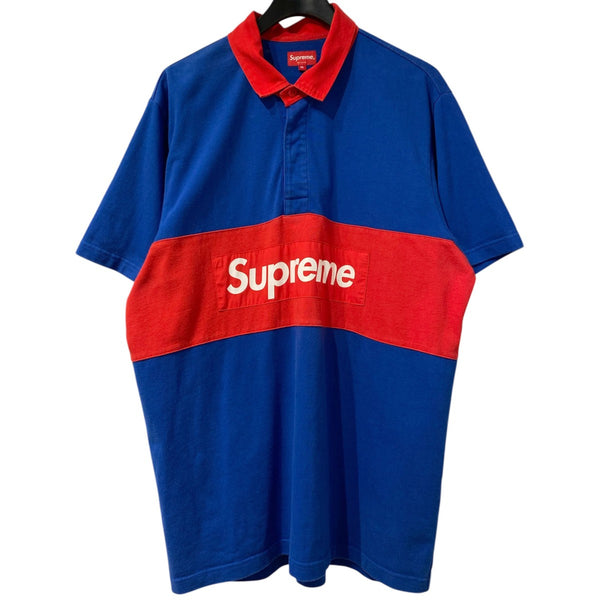 Supreme(シュプリーム) 16SSS／S Rugbyラグビーポロシャツ ROYAL