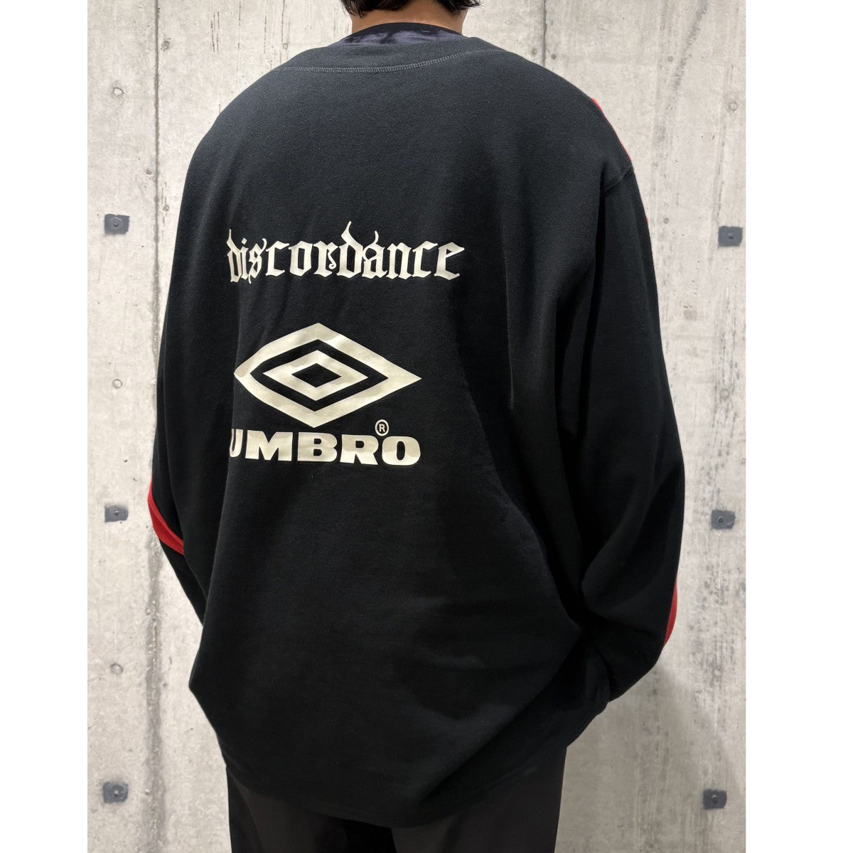 Children of the discordance×UMBRO 24SSUMBRO Umphrey Bro CN Pulloverオーバーサイズスウェット 古着・中古-3枚目のアイテム画像