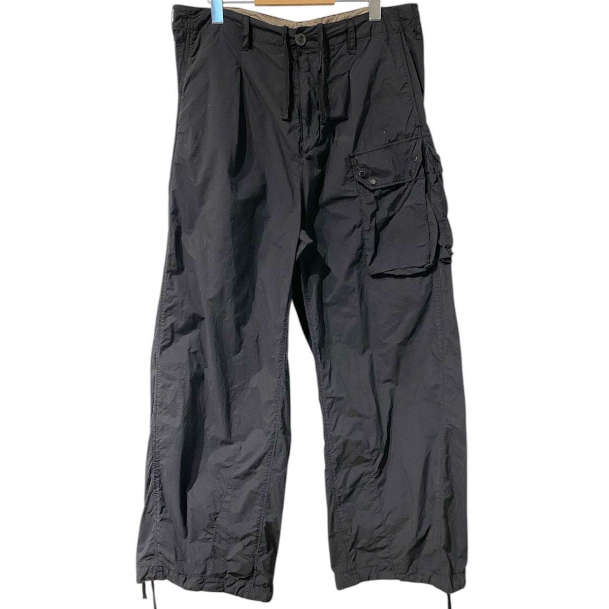 TEN-C CARGO PANTS WITH FLAP POCKETSシャカシャカワイドカーゴナイロンパンツ 古着・中古-1枚目のアイテム画像