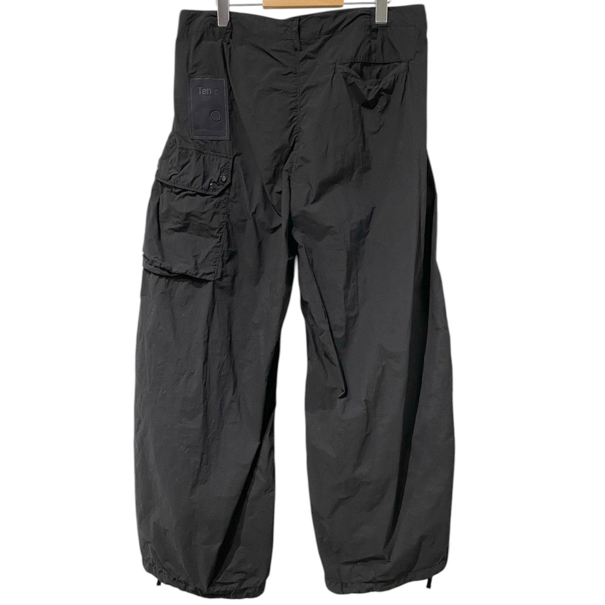 TEN-C CARGO PANTS WITH FLAP POCKETSシャカシャカワイドカーゴナイロンパンツ 古着・中古-3枚目のアイテム画像
