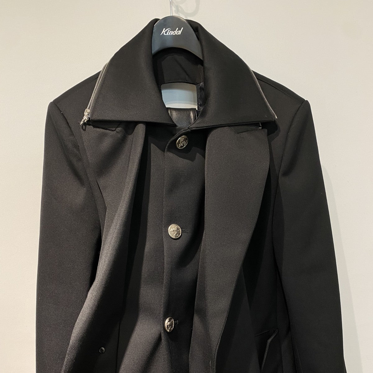 NULLUS 24SSTWILL DECONSTRUCTED COATレイヤードロングコート 古着・中古-8枚目のアイテム画像