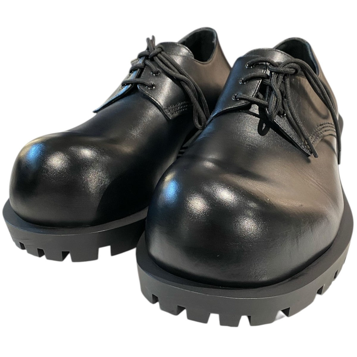 BALENCIAGA Hummer Derbieハマーボリュームレザーシューズ786136 古着・中古-1枚目のアイテム画像