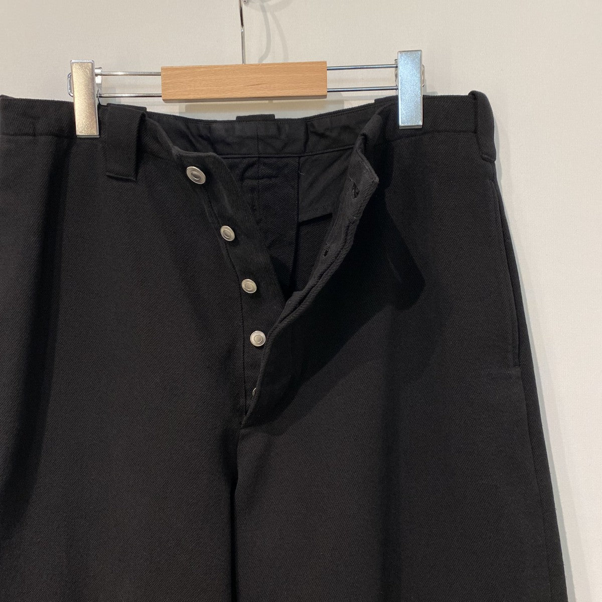 A．PRESSE 25AWSilk Nep Trousers VintageヴィンテージUSED加工シルクネップパンツ25AAP-04-06 古着・中古-5枚目のアイテム画像