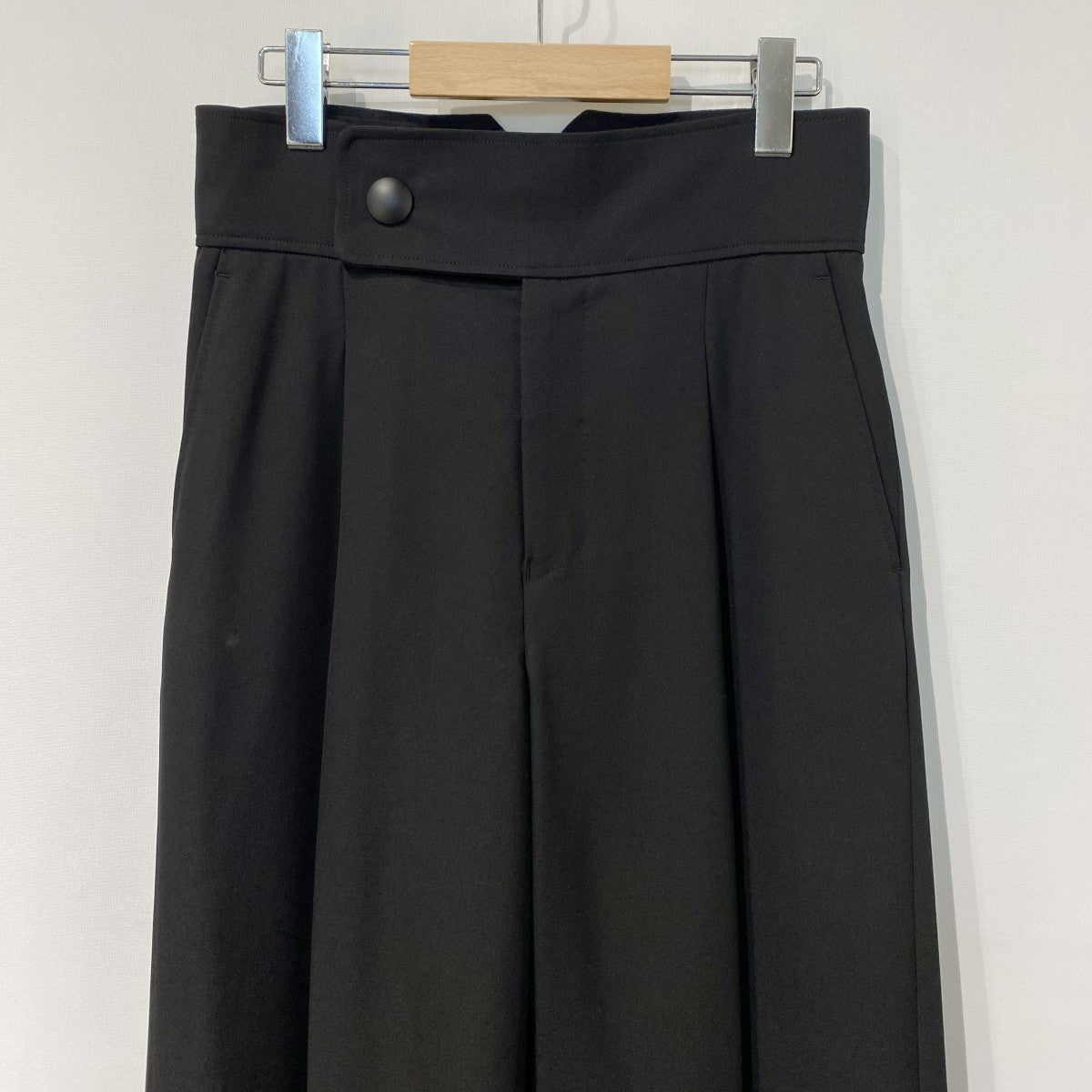 24AWハイウエスト1タックワイドストレートスラックスパンツ24FW-REPT-222L-J