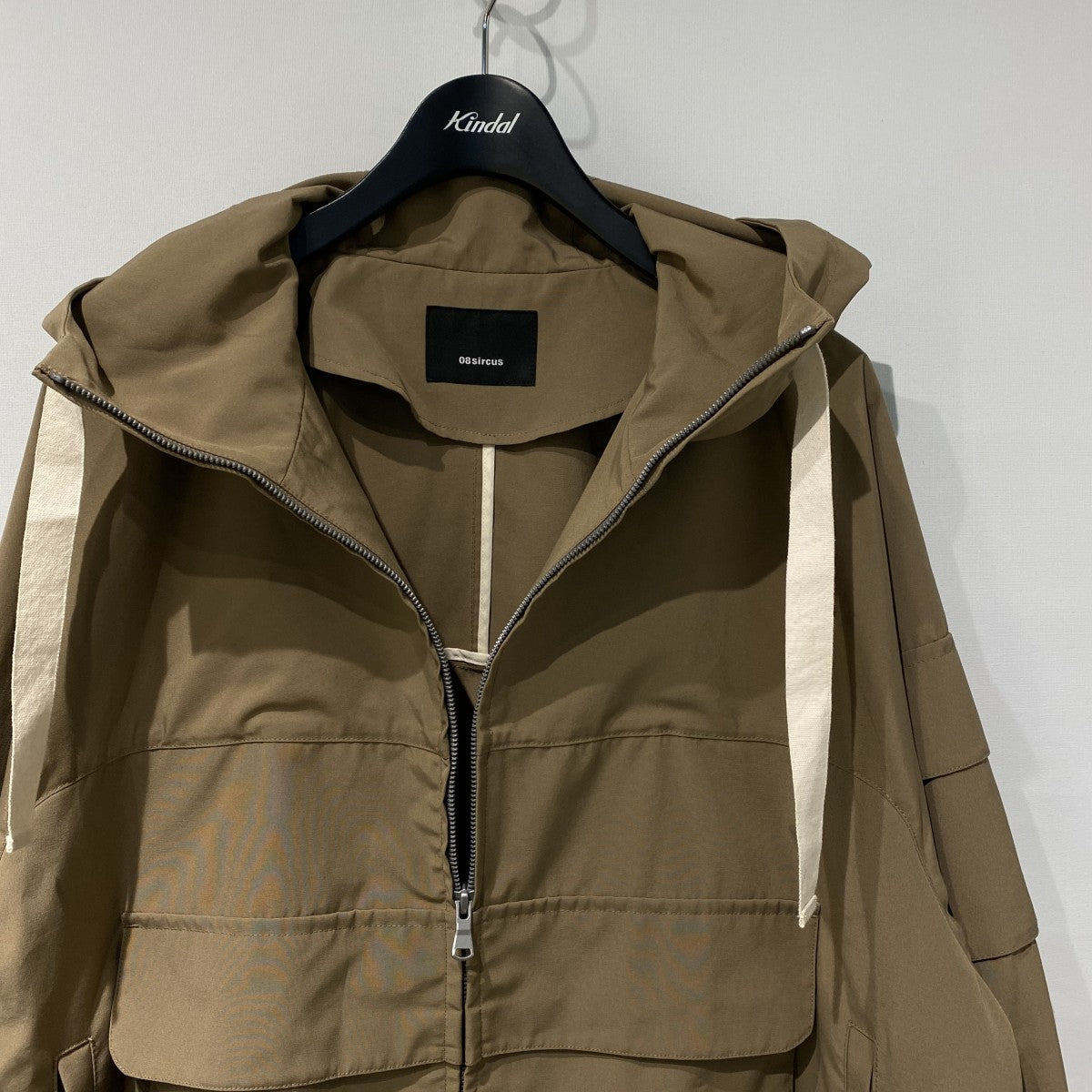 08sircus High count weather hoodie jacketハイカウントウェザージャケット 古着・中古-8枚目のアイテム画像