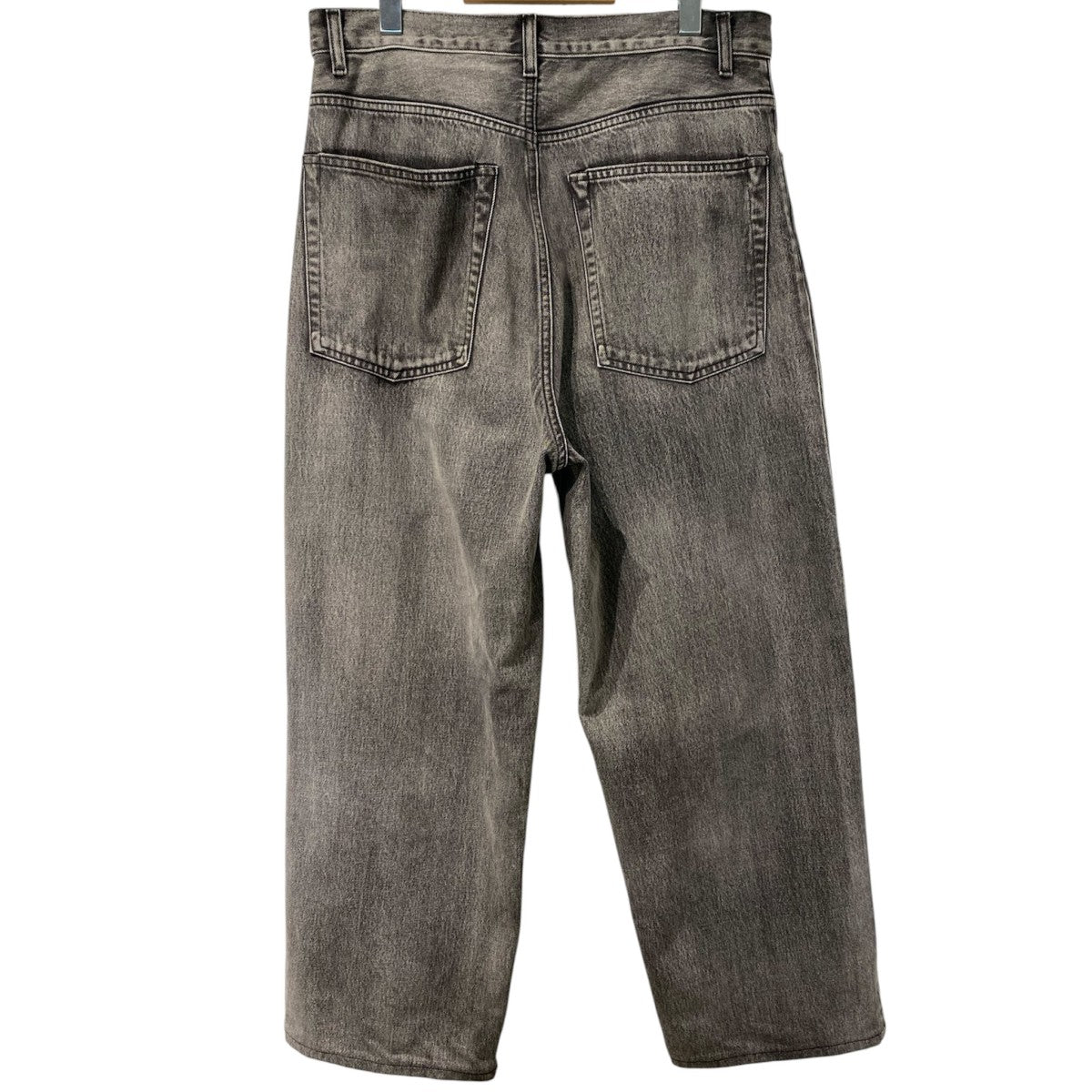 YLEVE 13．5oz DENIM BAGGY FADE USED加工バギーワイドデニムパンツ 古着・中古-3枚目のアイテム画像