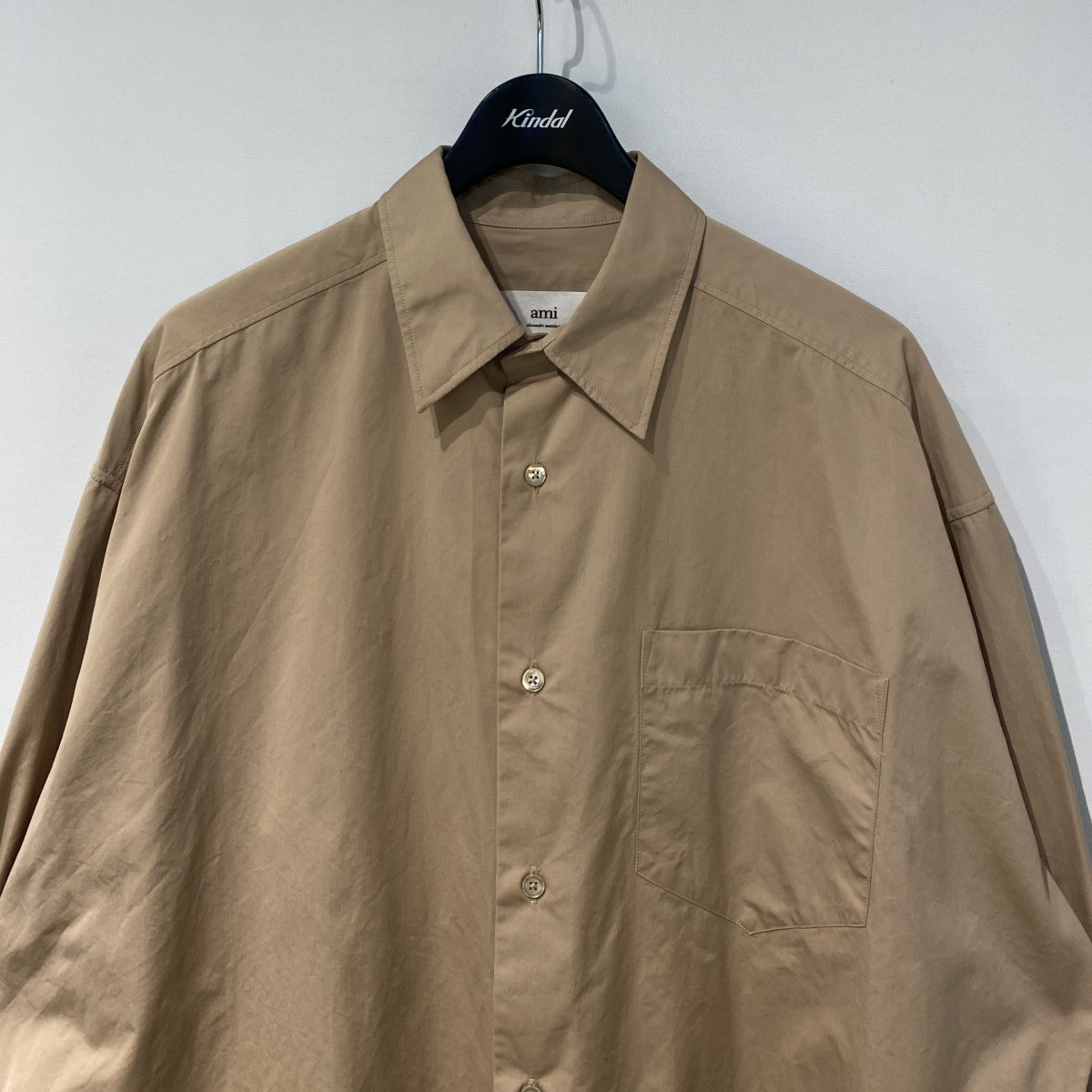 AMI PARIS Oversized Shirtsオーバーサイズシャツ 古着・中古-4枚目のアイテム画像