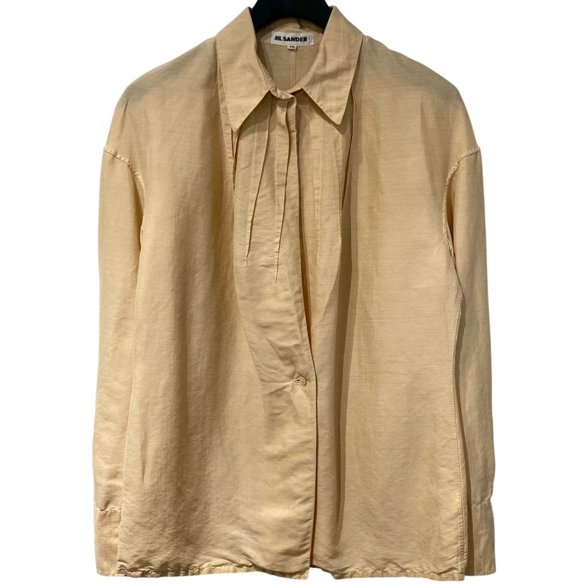 JIL SANDER+ +ライン初期タックデザインシャツジャケット 古着・中古-1枚目のアイテム画像
