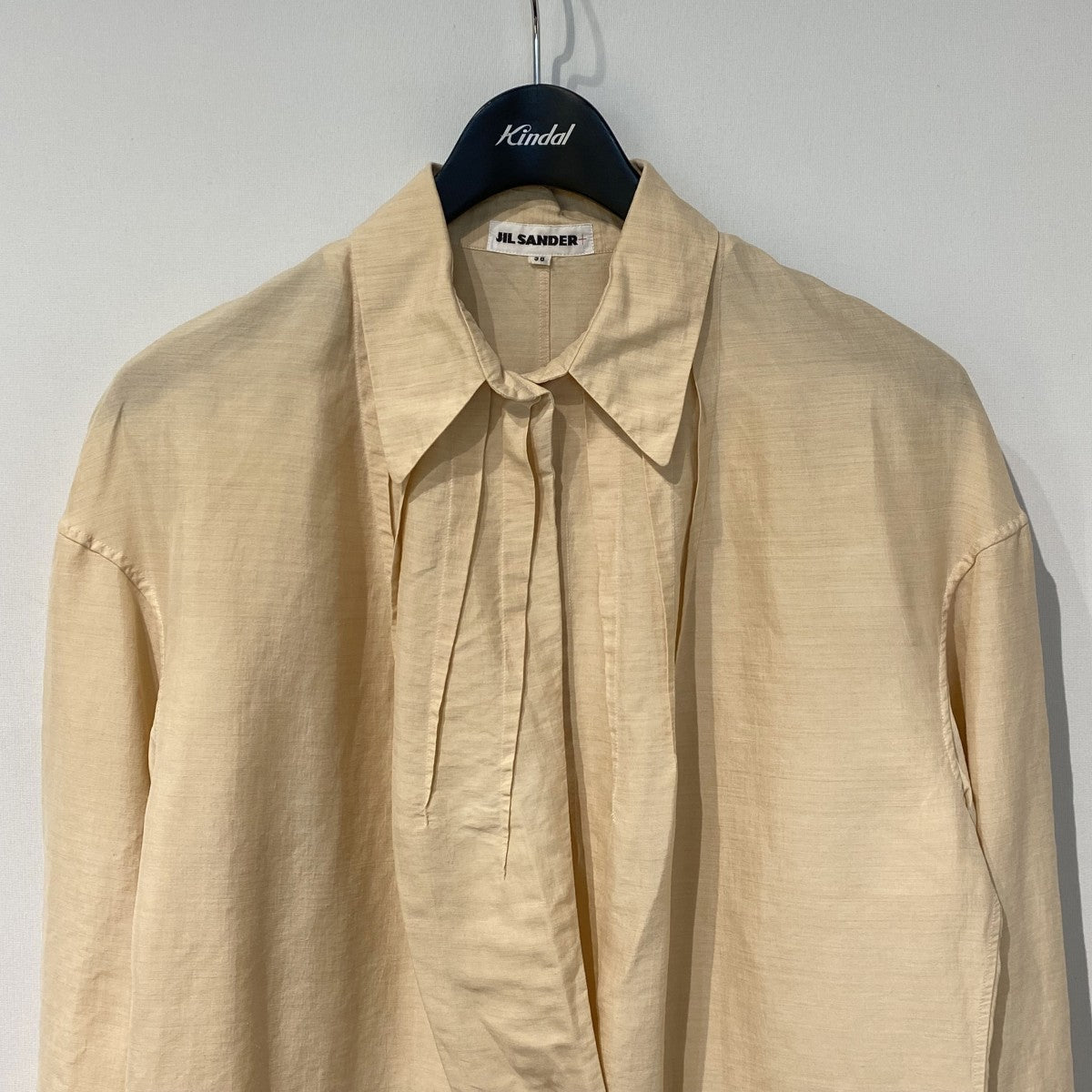 JIL SANDER+ +ライン初期タックデザインシャツジャケット 古着・中古-3枚目のアイテム画像