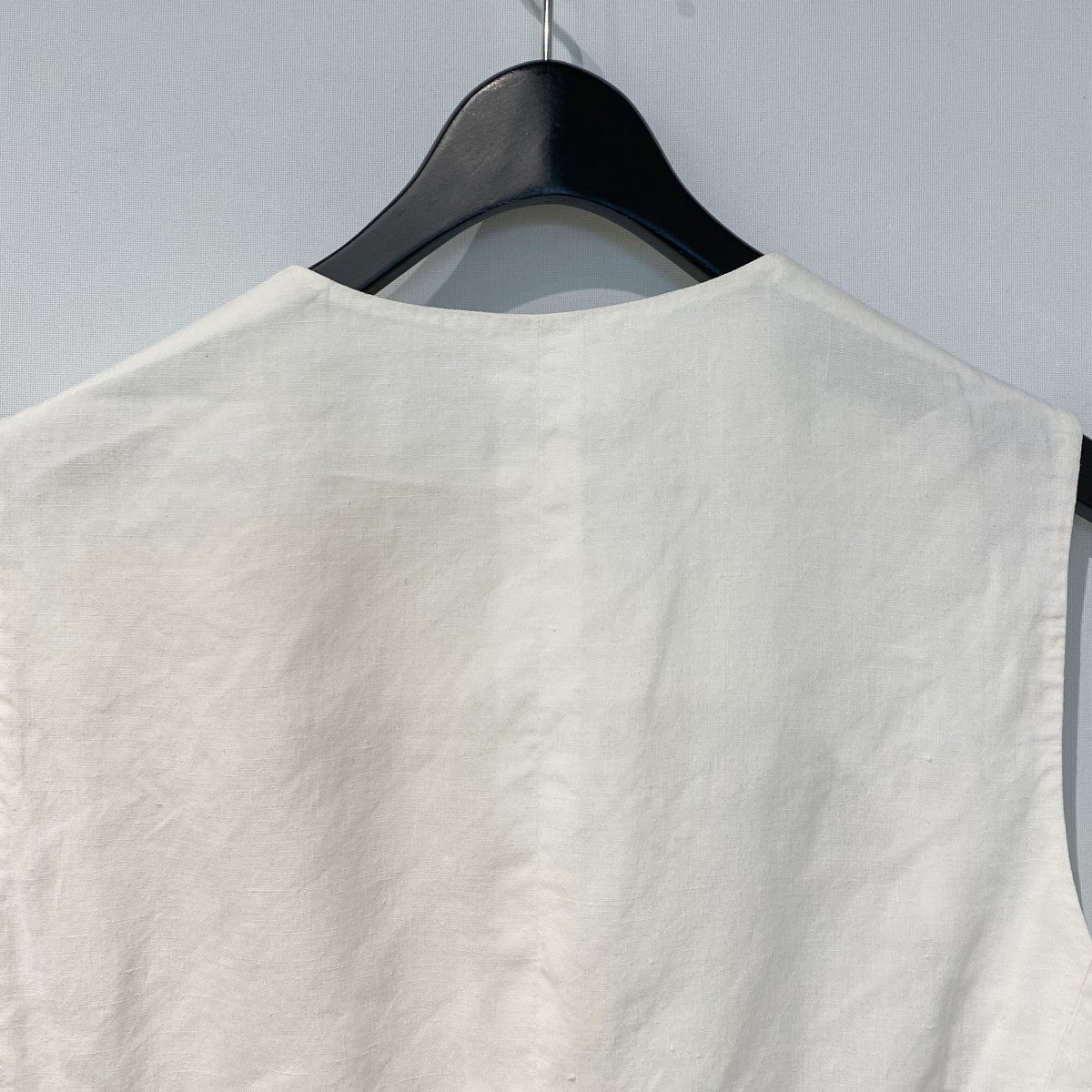 JIL SANDER+ ＋ライン初期LINEN VESTリネンベスト 古着・中古-5枚目のアイテム画像