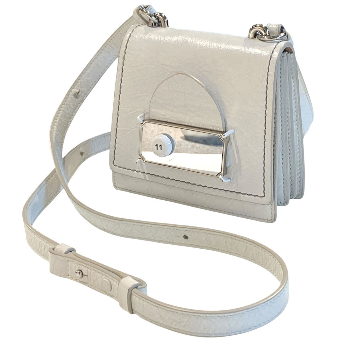21SSSmall Crossbody Flap BagミニレザーバッグS56WG0167