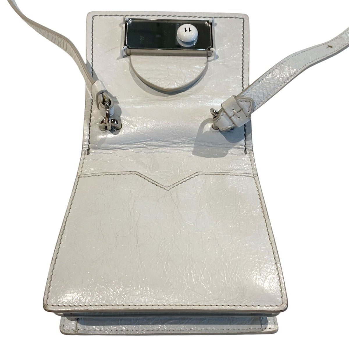 21SSSmall Crossbody Flap BagミニレザーバッグS56WG0167