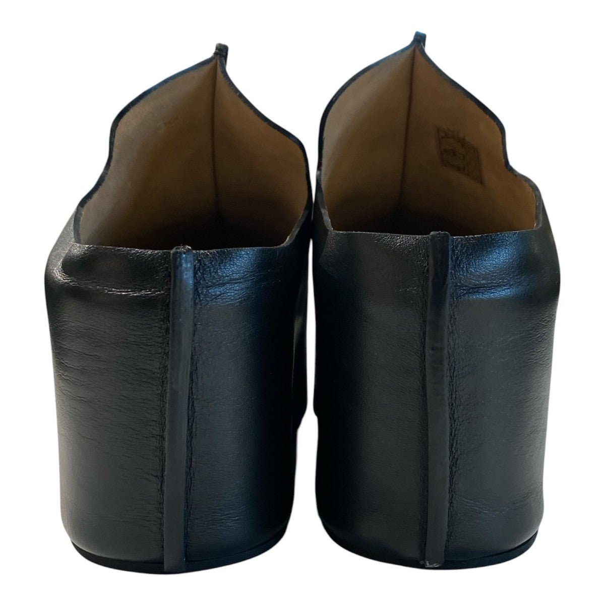 J．W．ANDERSON Platform Leather Clogsレザープラットフォーム厚底サンダル 古着・中古-5枚目のアイテム画像