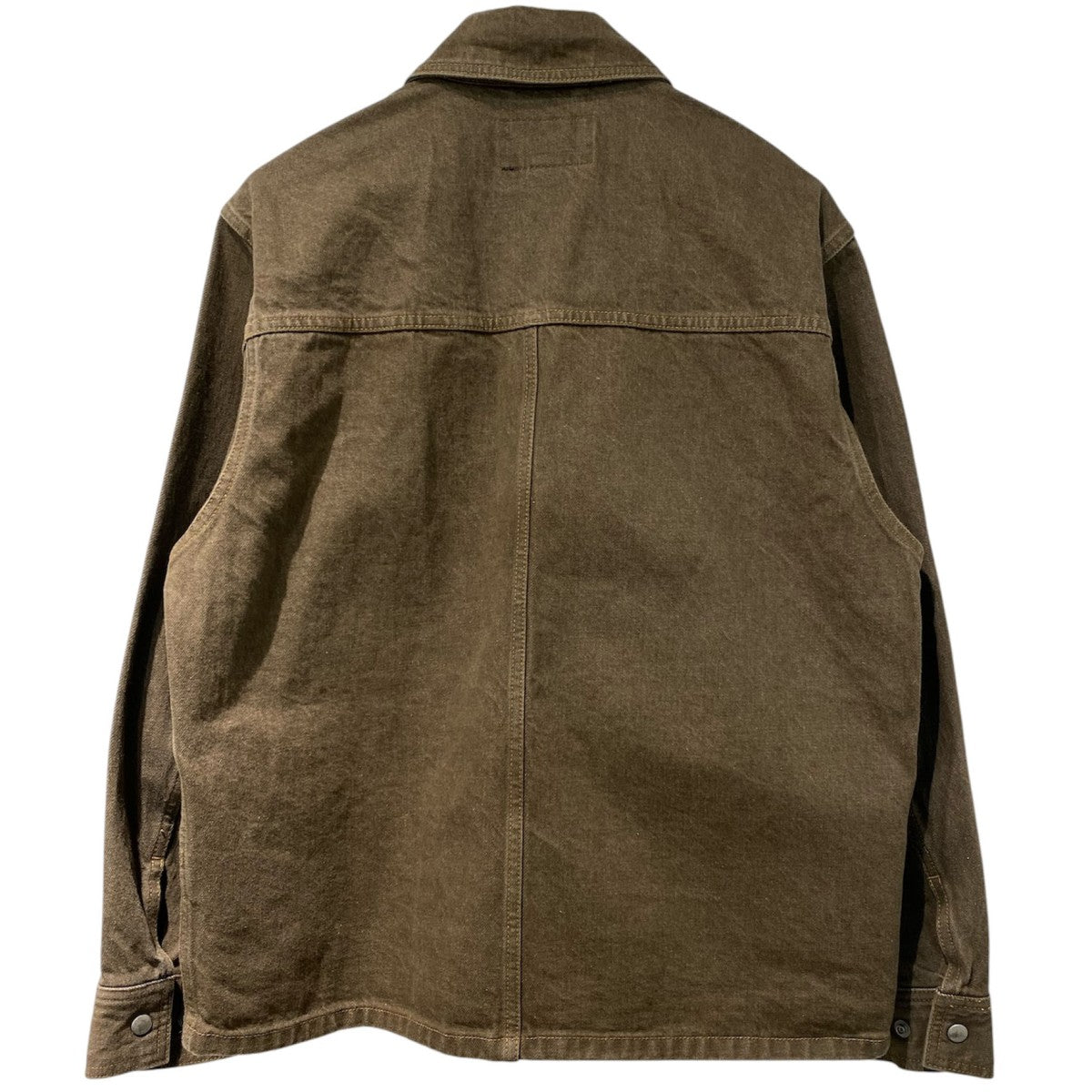 PWA(Progressive Workers Association) 25AWDENIM ZIP-UP JKTデニムZIPウォッシュ加工ジャケット 古着・中古-3枚目のアイテム画像