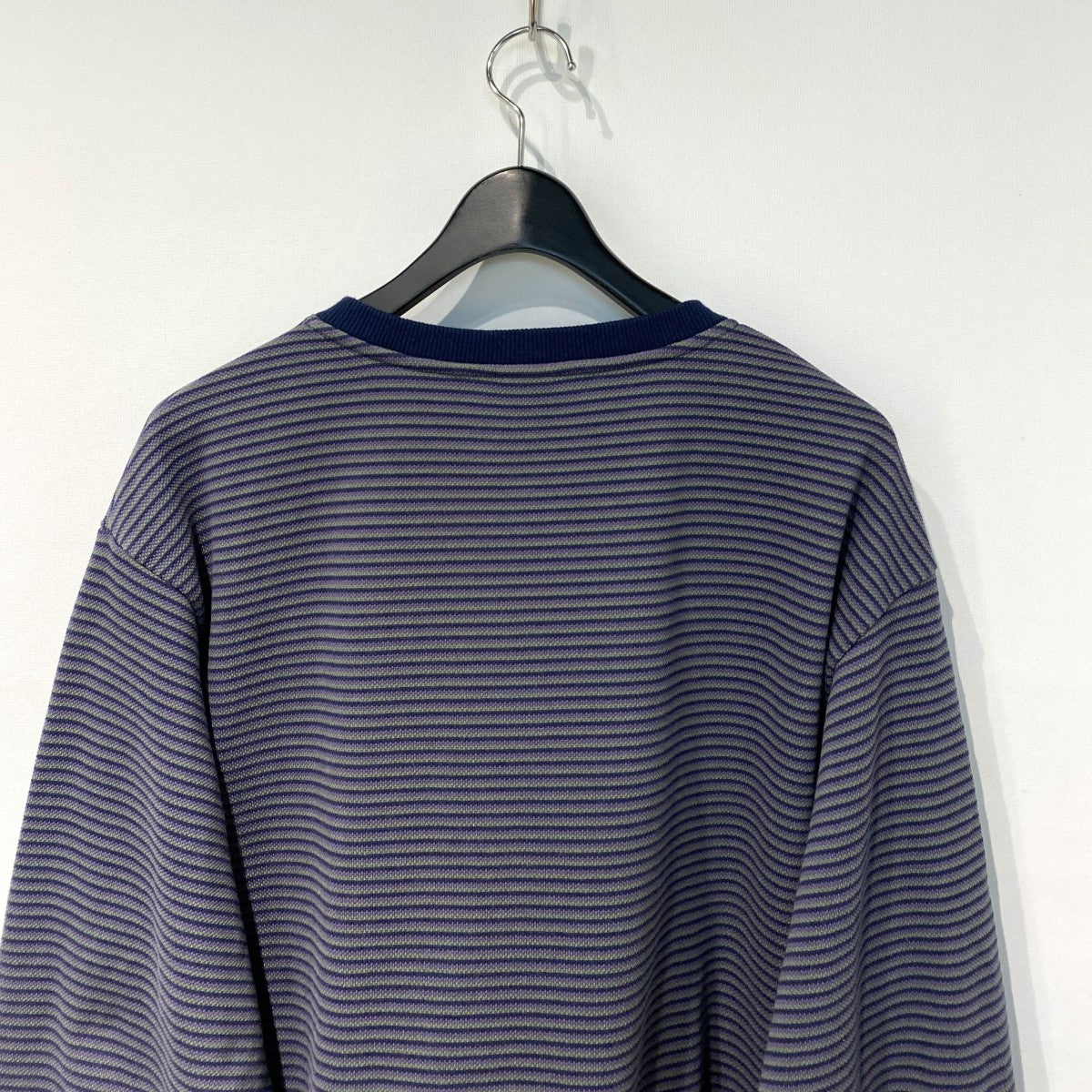 PWA(Progressive Workers Association) 25AWHEAVY KANOKO V-NECK P／Oヘビーカノコボーダートップス 古着・中古-6枚目のアイテム画像