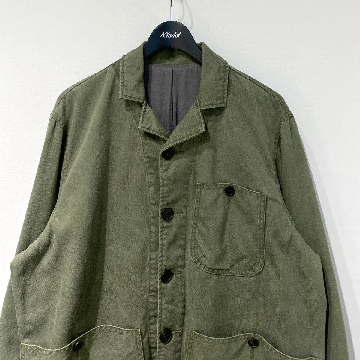 YOKOSAKAMOTO WORK JACKETミリタリーワークジャケット 古着・中古-4枚目のアイテム画像