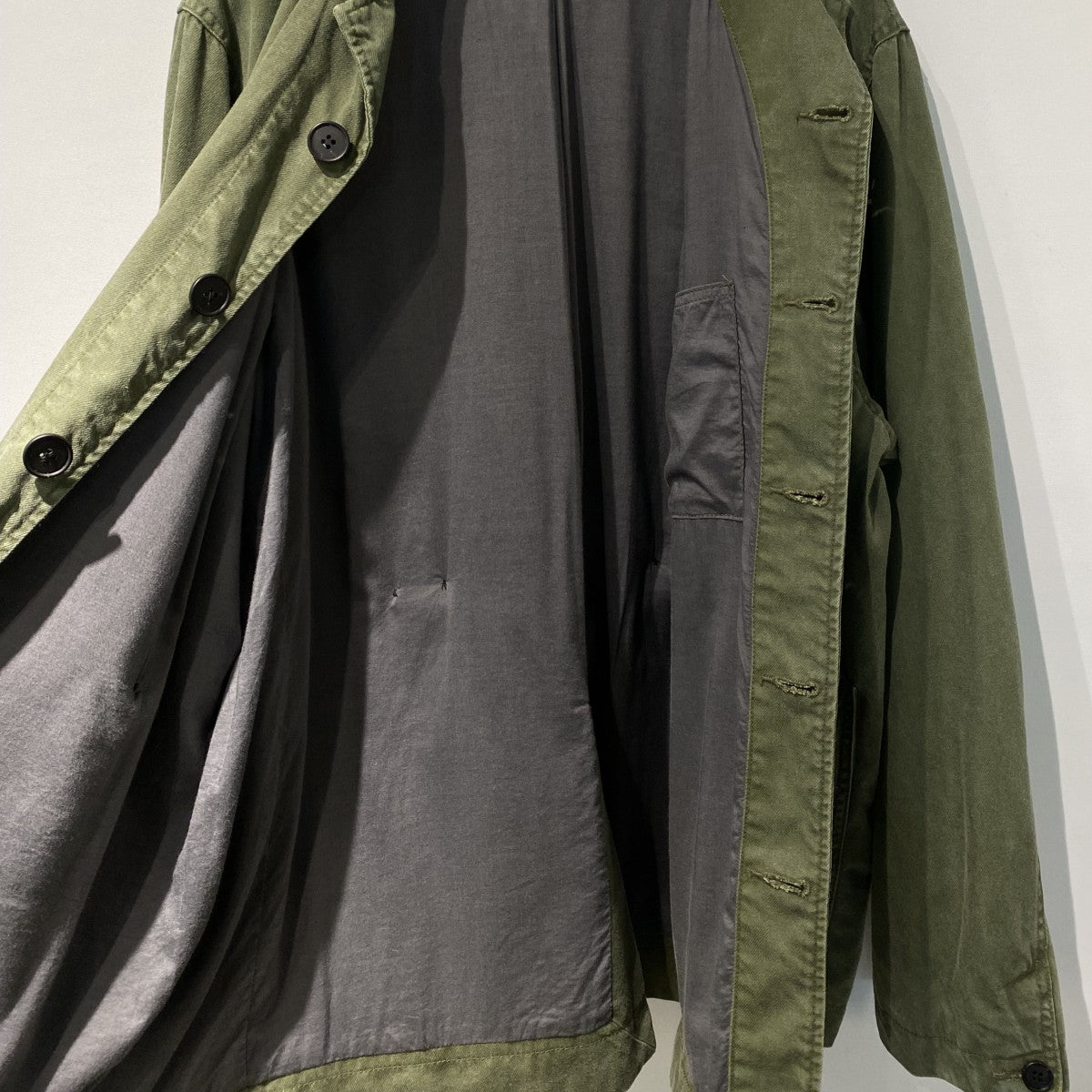 YOKOSAKAMOTO WORK JACKETミリタリーワークジャケット 古着・中古-6枚目のアイテム画像